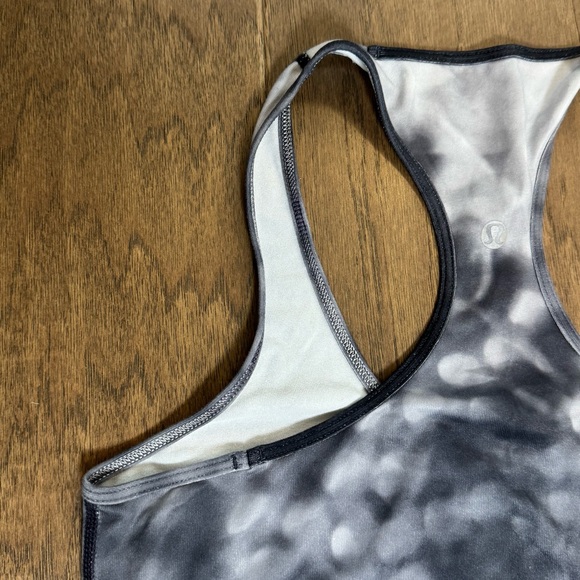 Lululemon Black and Gray Tie Dye Tank Top - Picture 8 of 11